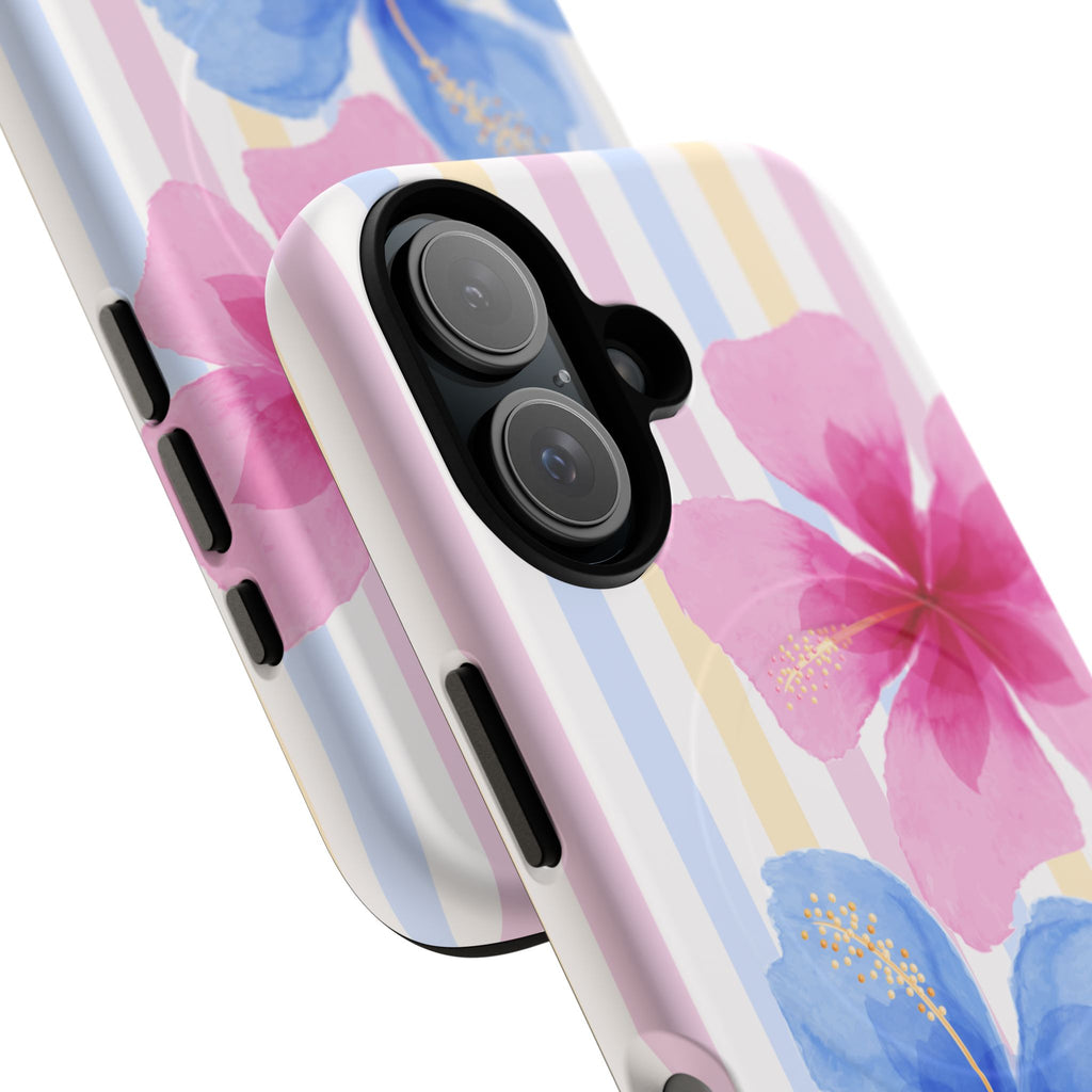 Floral Hibiscus iPhone Case – MagSafe Compatible