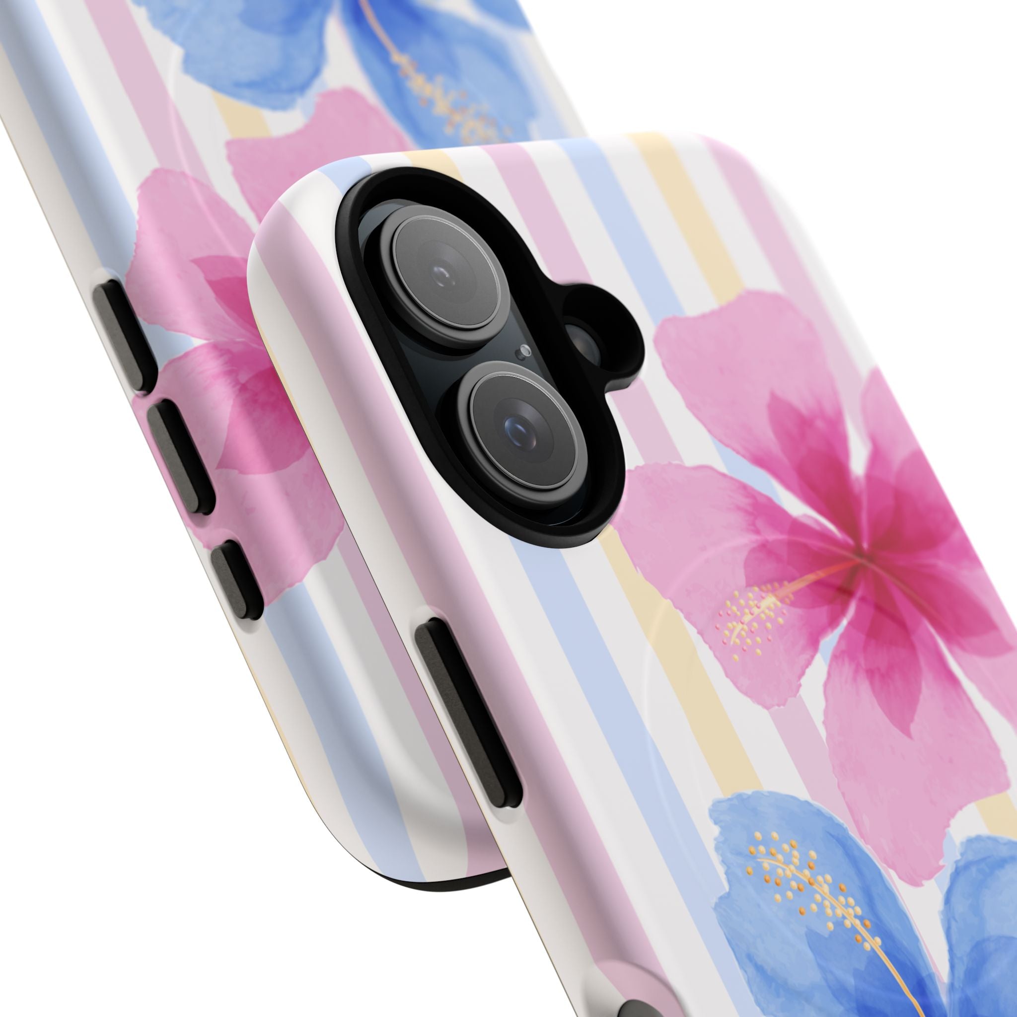 Floral Hibiscus iPhone Case – MagSafe Compatible