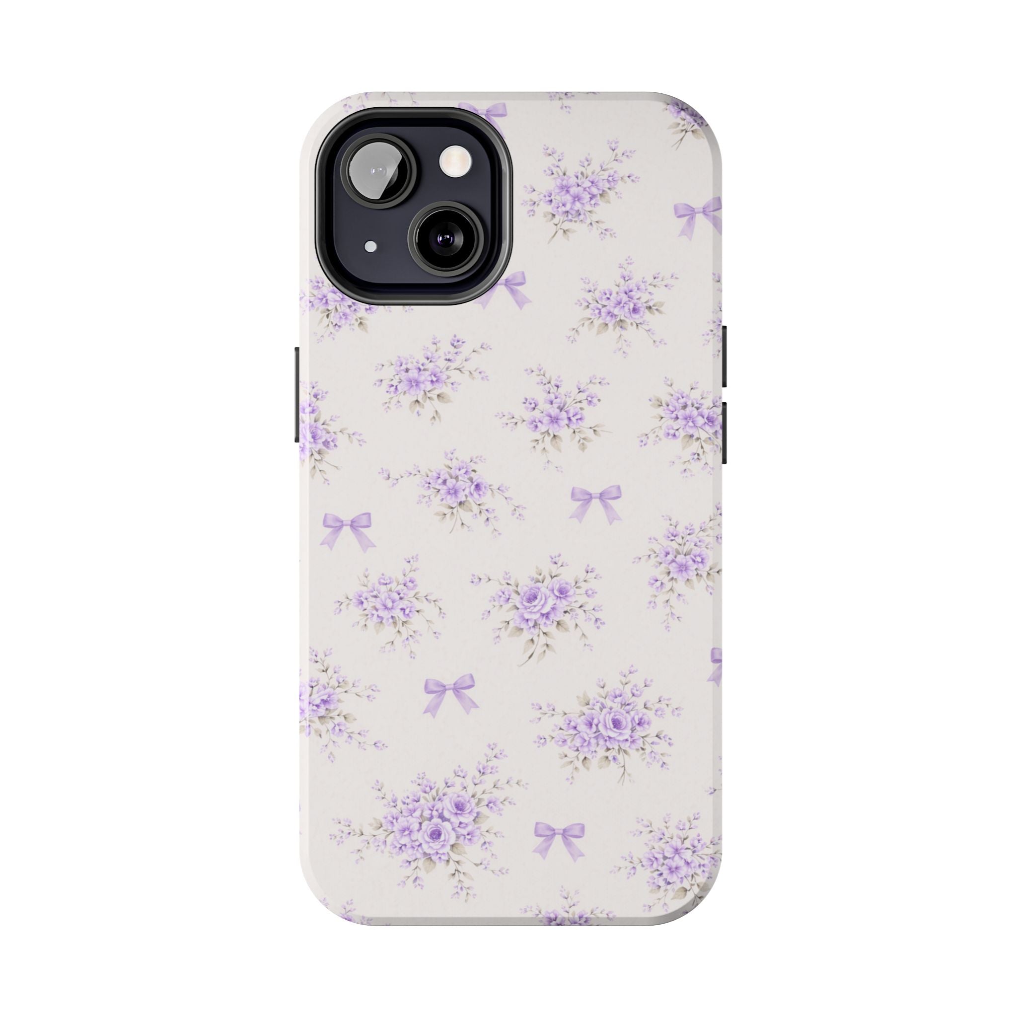 Lavender Floral Bouquet iPhone Case | Tough Phone Case