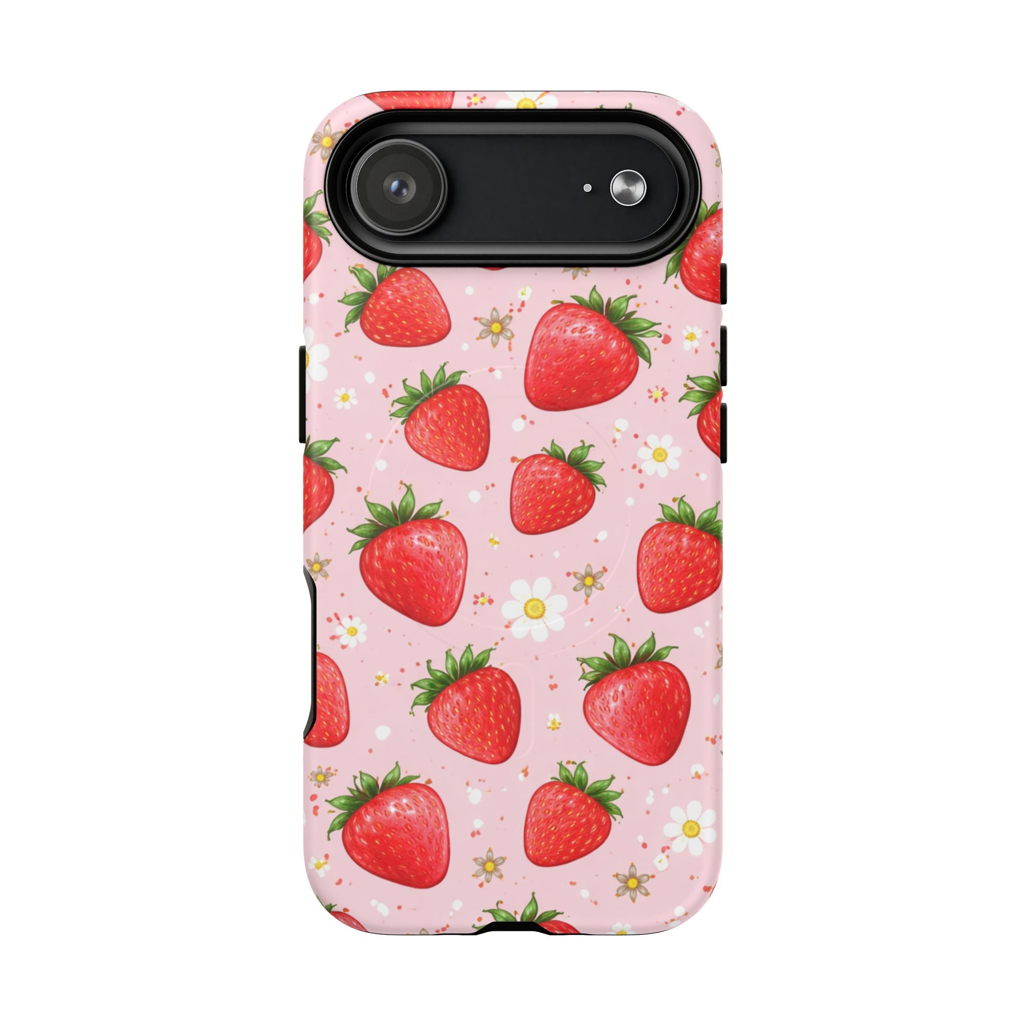 Strawberry iPhone Case – MagSafe Compatible