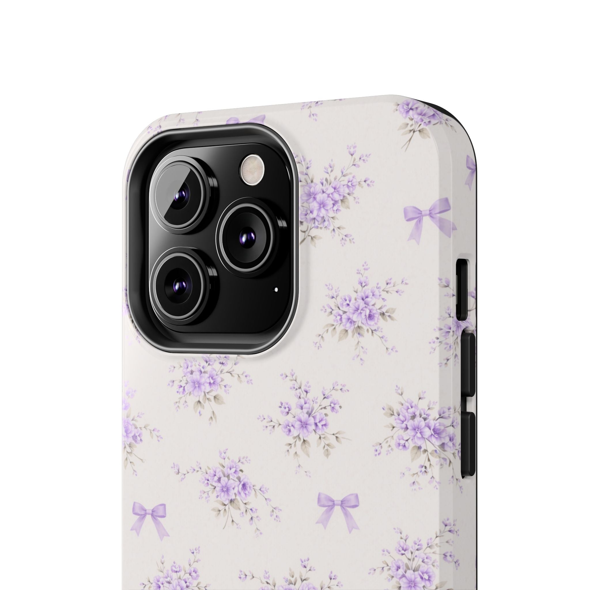 Lavender Floral Bouquet iPhone Case | Tough Phone Case
