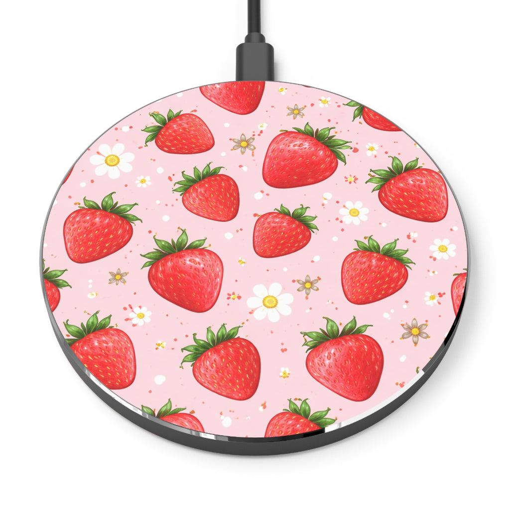 Strawberry Pattern Wireless Charger