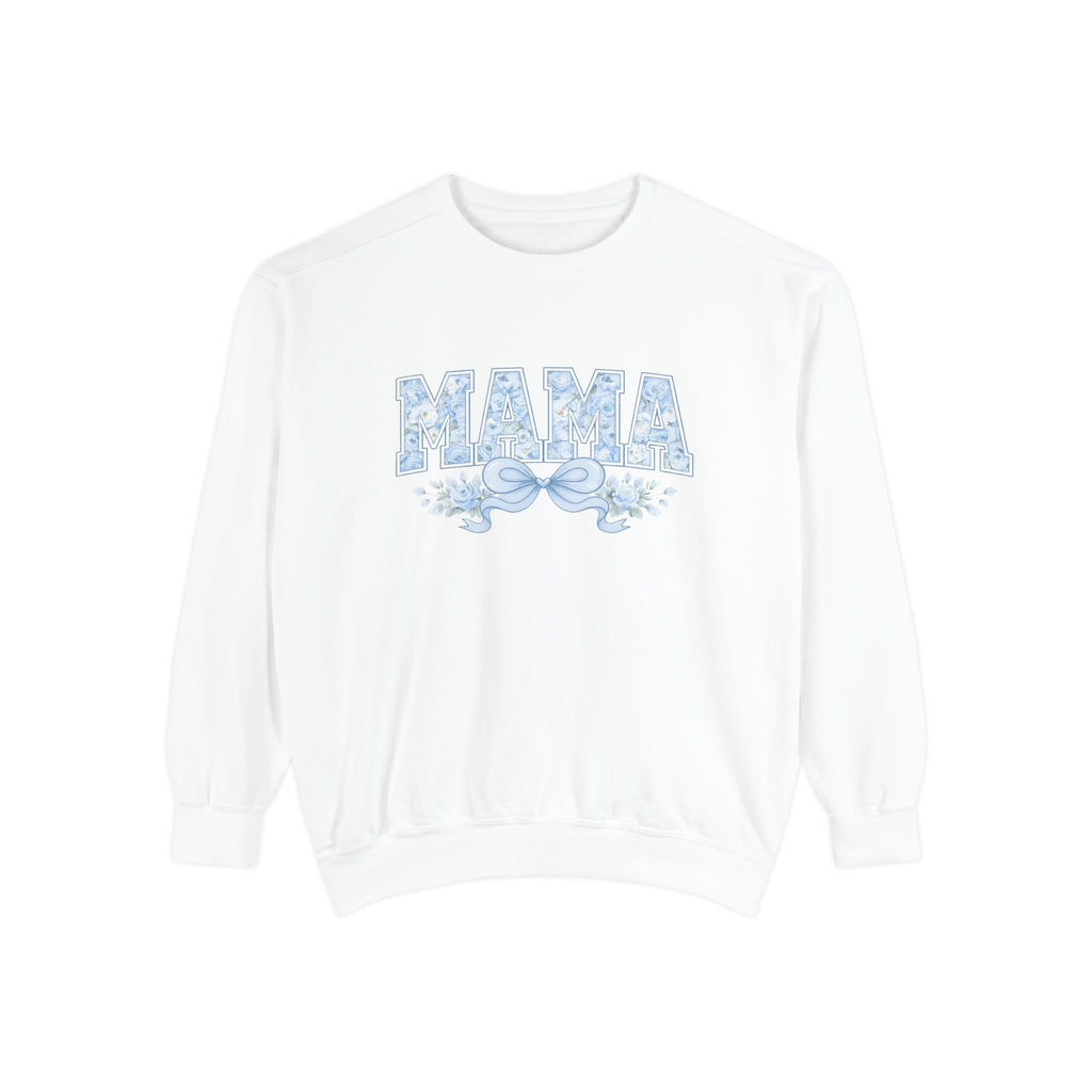 Mama Floral Script Sweatshirt — Cozy Mother's Day Gift