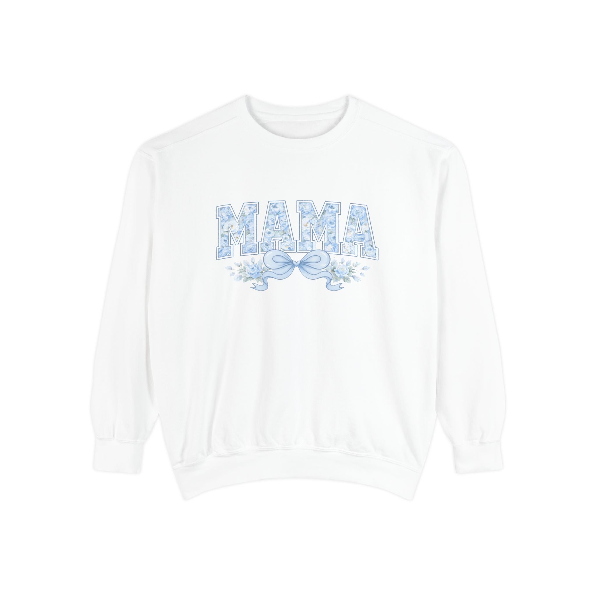 Mama Floral Script Sweatshirt — Cozy Mother's Day Gift