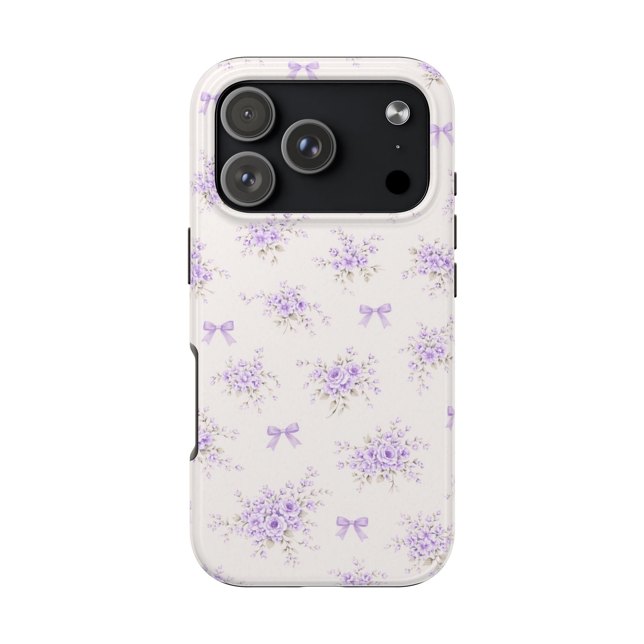 Lavender Floral Bouquet iPhone Case | Tough Phone Case