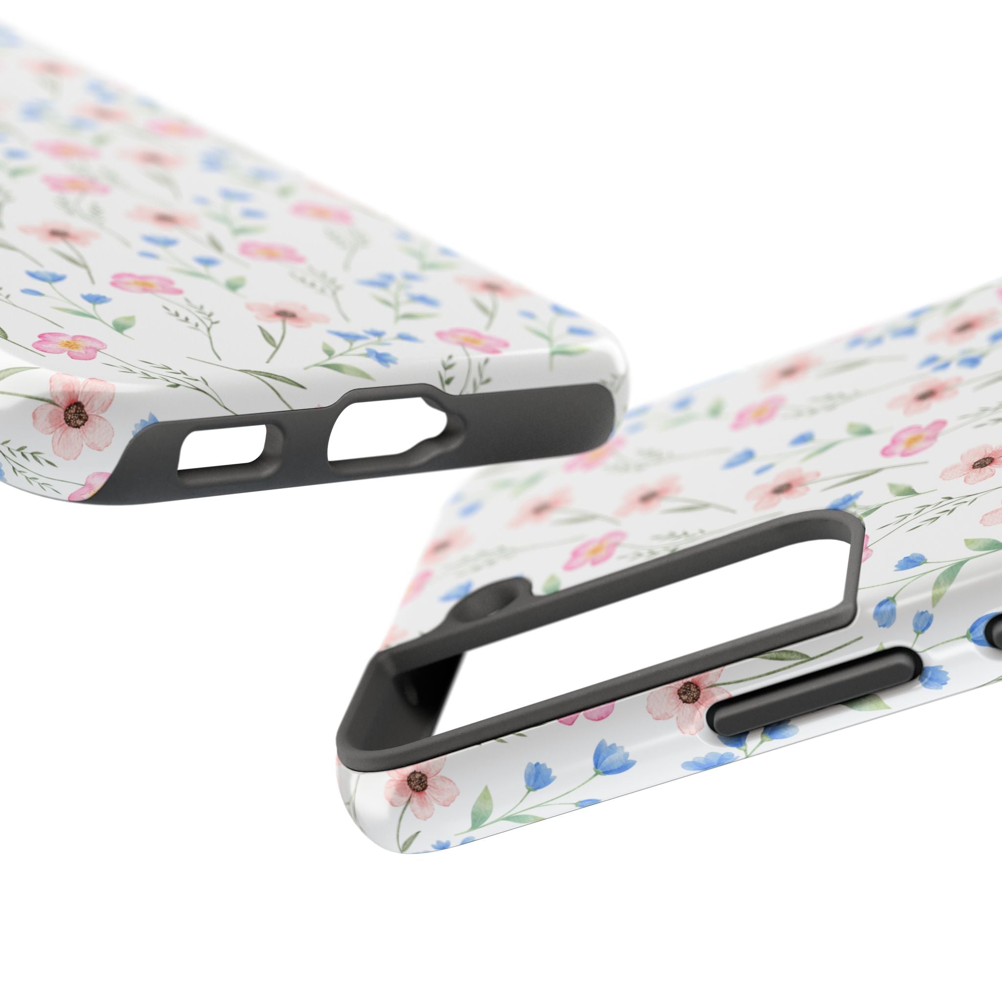 Wildflower Meadow Tough Samsung Case – Pastel Floral Protective Phone Cover