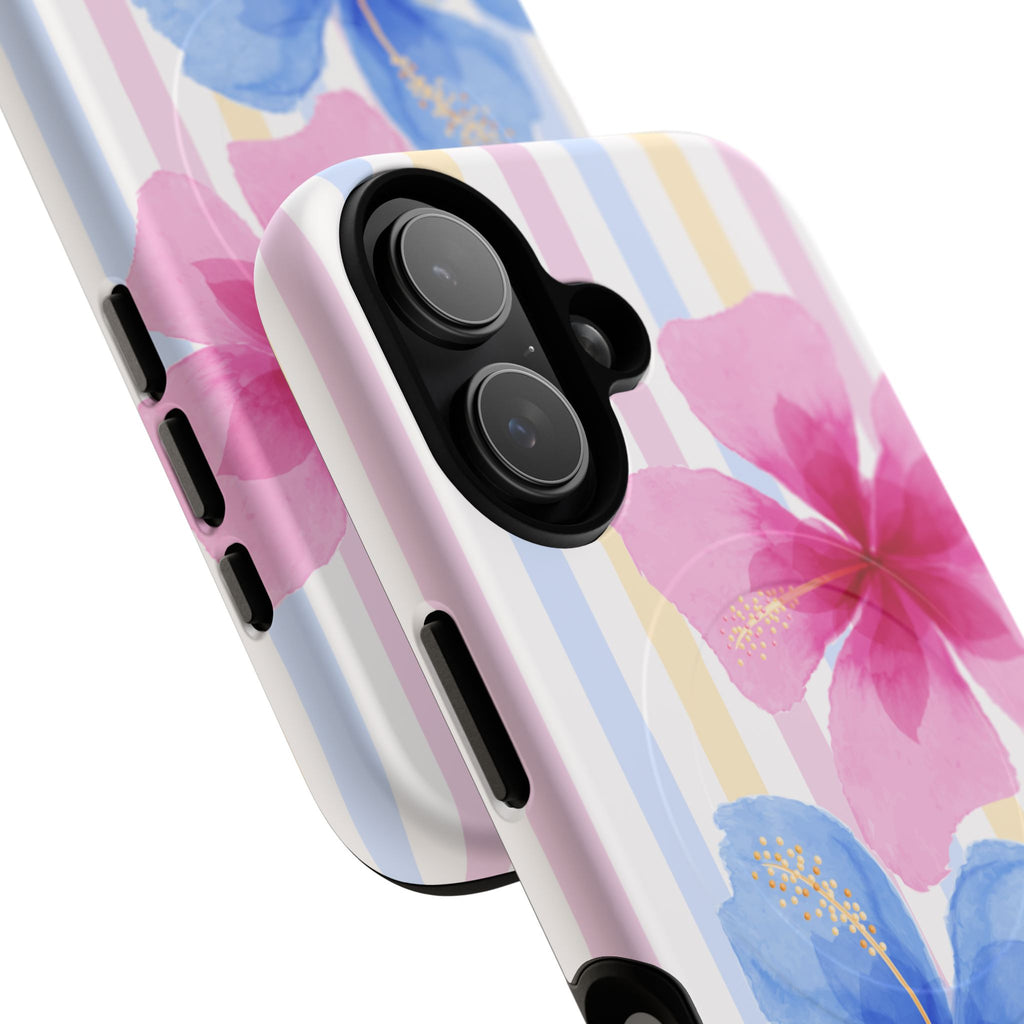 Floral Hibiscus iPhone Case – MagSafe Compatible