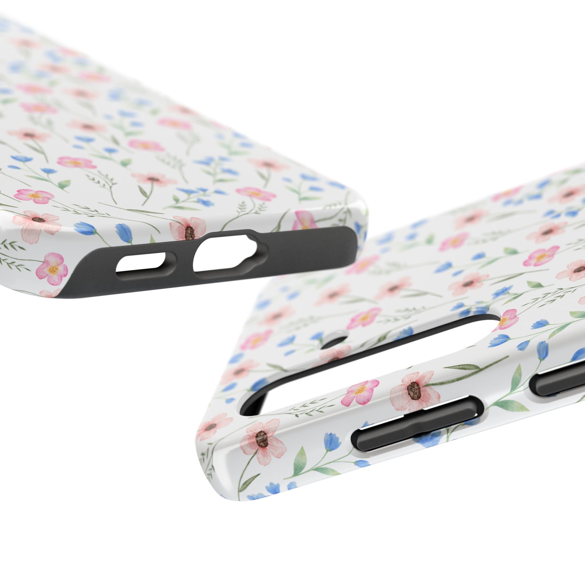Wildflower Meadow Tough Samsung Case – Pastel Floral Protective Phone Cover