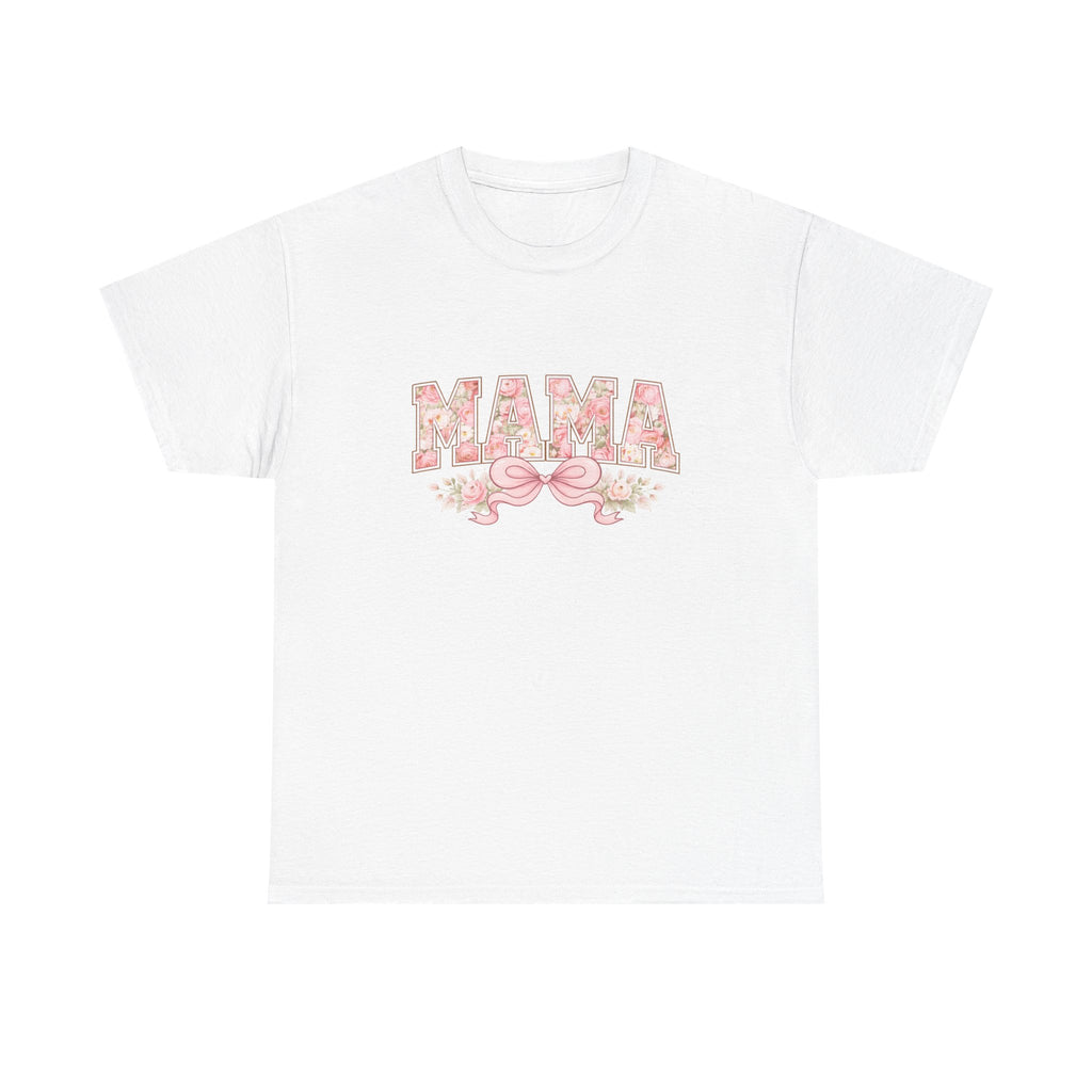 Mama Floral T‑Shirt – Pink Flower Mom Tee (Mother’s Day Gift)