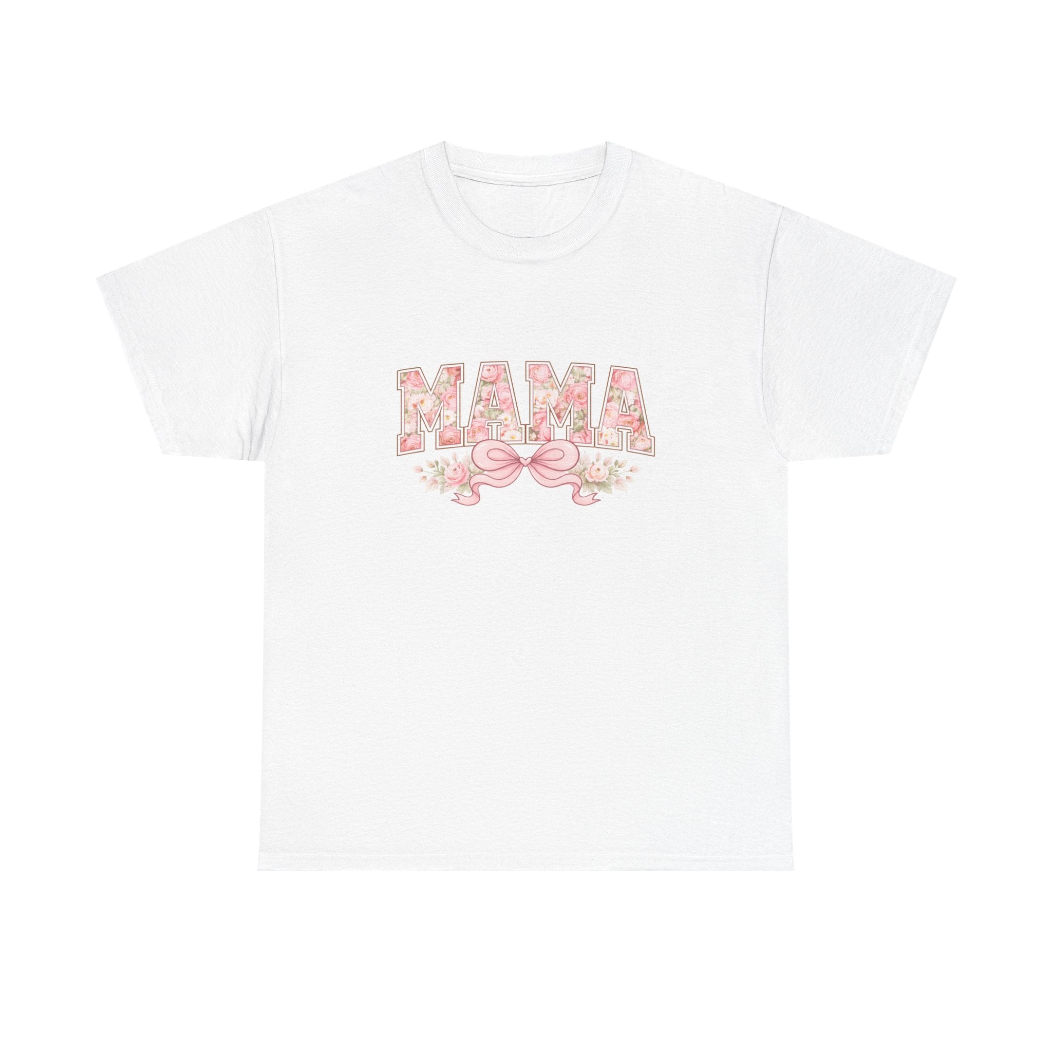 Mama Floral T‑Shirt – Pink Flower Mom Tee (Mother’s Day Gift)