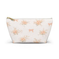 Blush Floral Bouquet Accessory Pouch