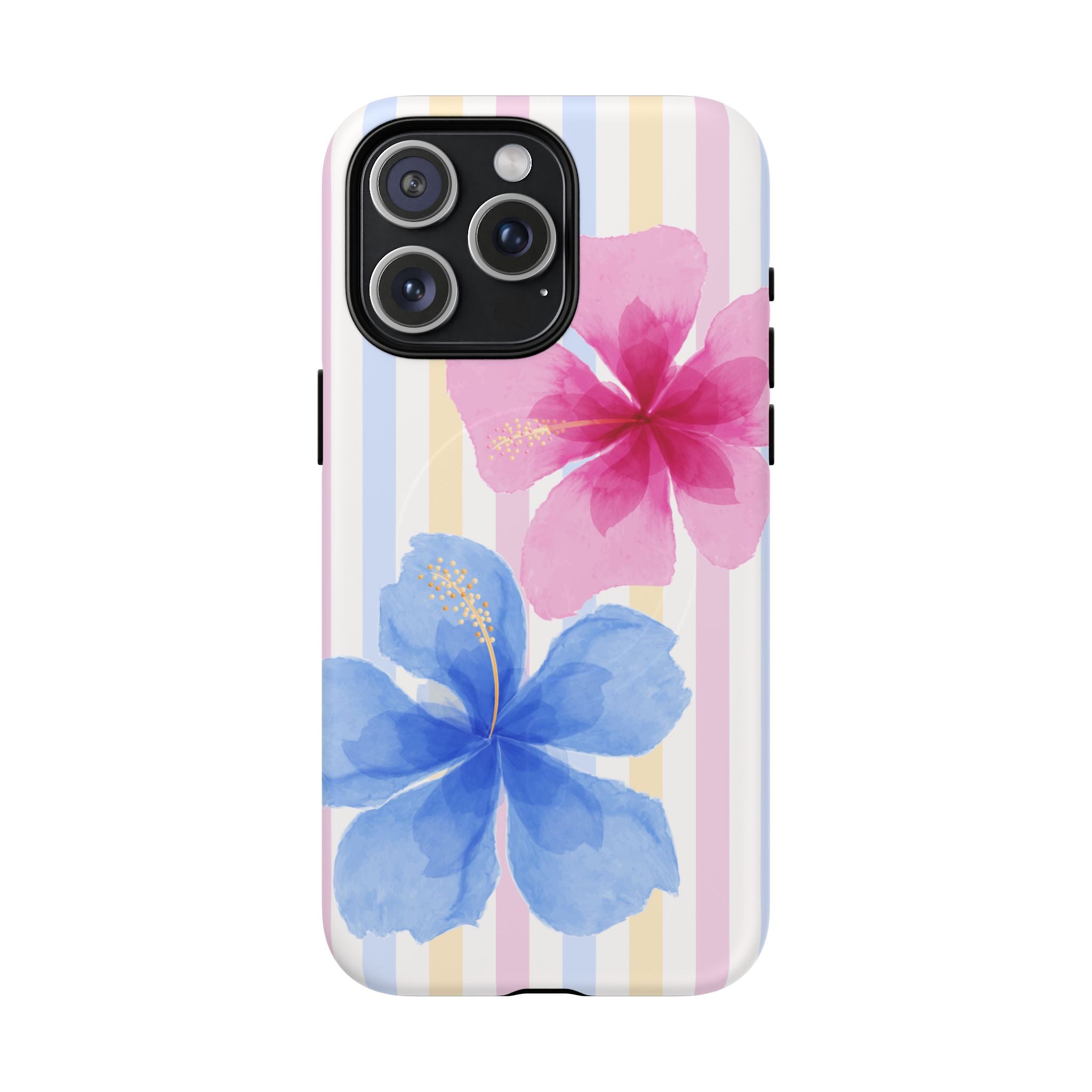 Floral Hibiscus iPhone Case – MagSafe Compatible