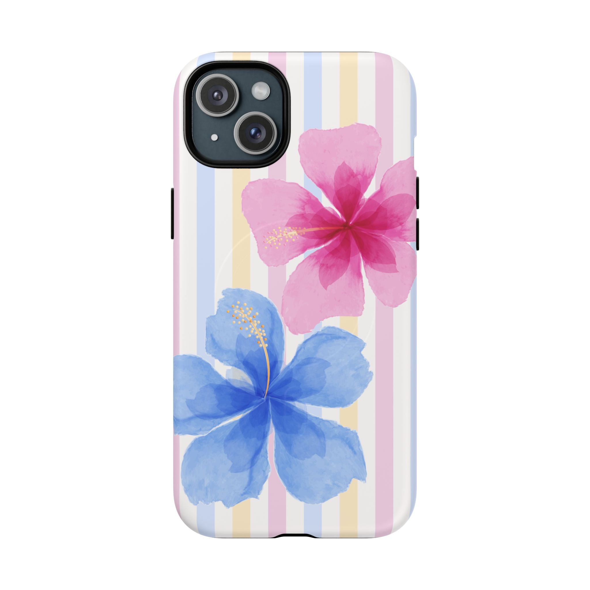 Floral Hibiscus iPhone Case – MagSafe Compatible