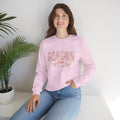 Mama Floral Crewneck Sweatshirt — "MAMA" Pink Bow & Est. 2026 Mother's Day Pullover