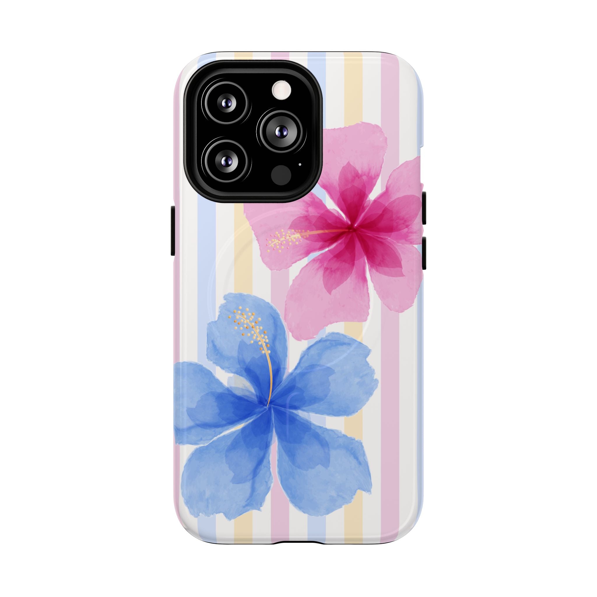 Floral Hibiscus iPhone Case – MagSafe Compatible