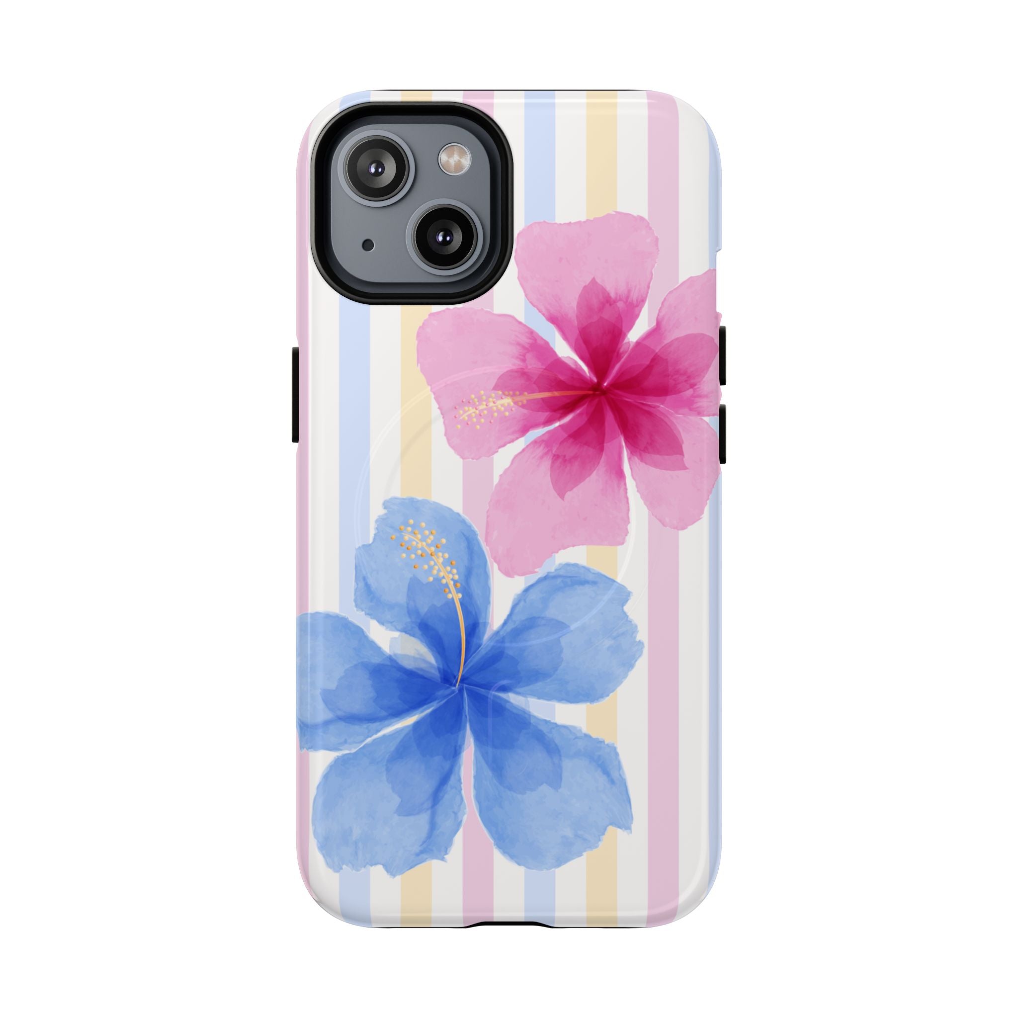 Floral Hibiscus iPhone Case – MagSafe Compatible
