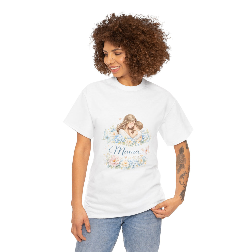 Mama Floral Mother & Child Tee – Mother's Day Gift T-Shirt