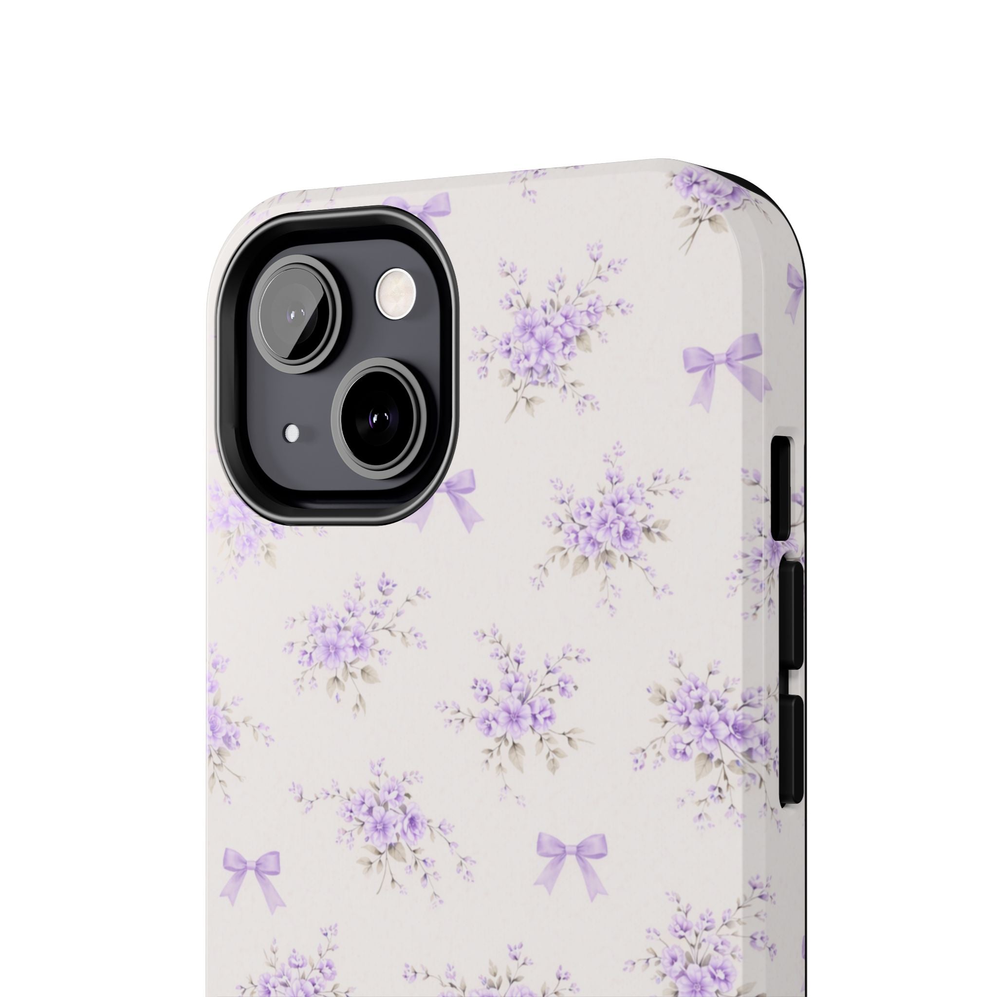 Lavender Floral Bouquet iPhone Case | Tough Phone Case