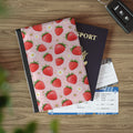 Strawberry Bloom Passport Cover