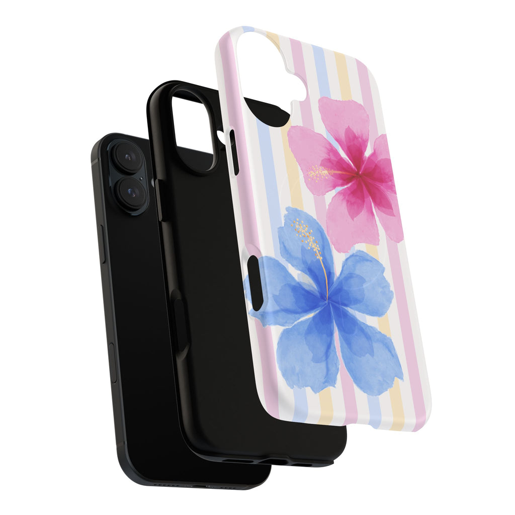 Floral Hibiscus iPhone Case – MagSafe Compatible