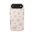 Pink Floral Bow Pattern Cases | Magnetic Impact-Resistant iPhone Case