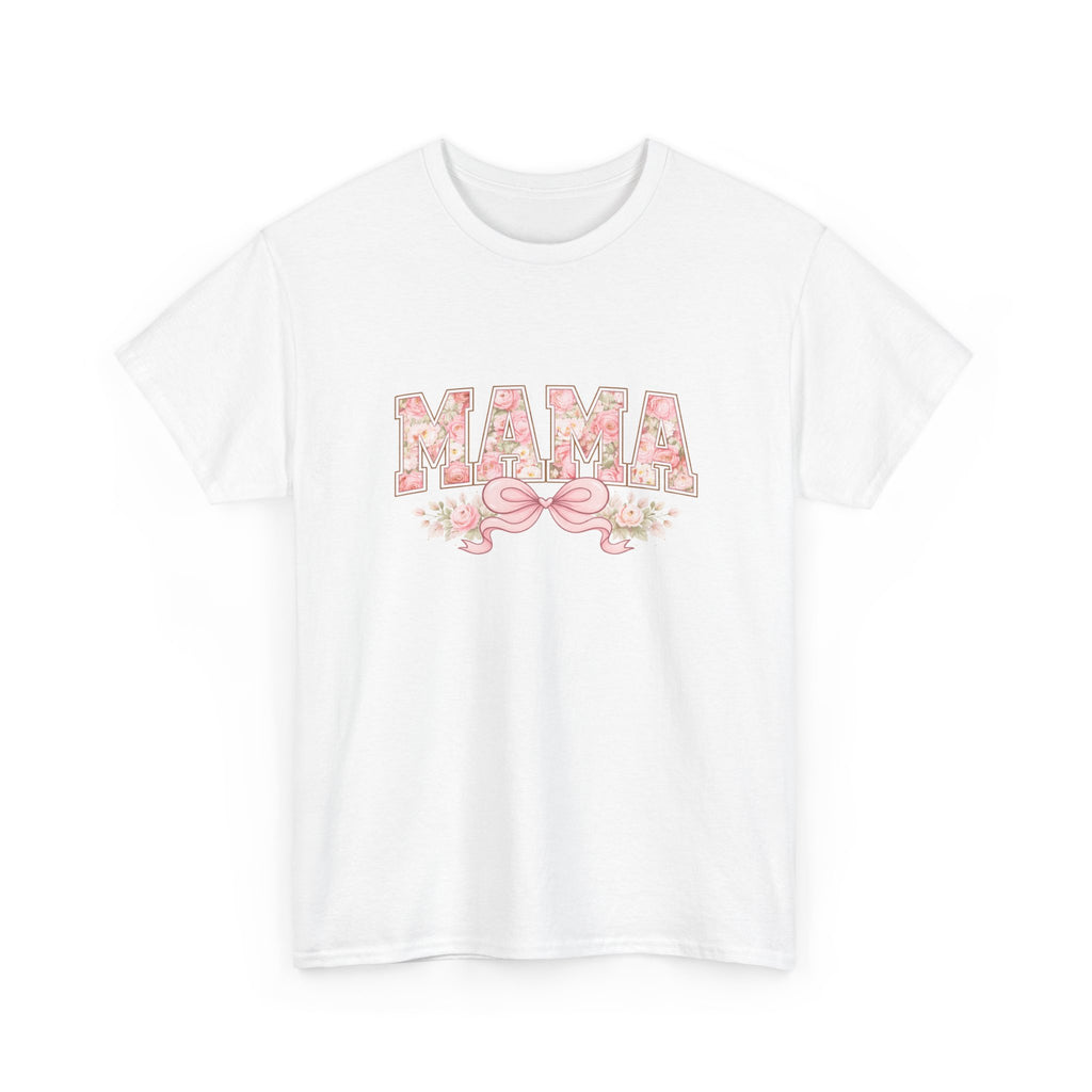 Mama Floral T‑Shirt – Pink Flower Mom Tee (Mother’s Day Gift)