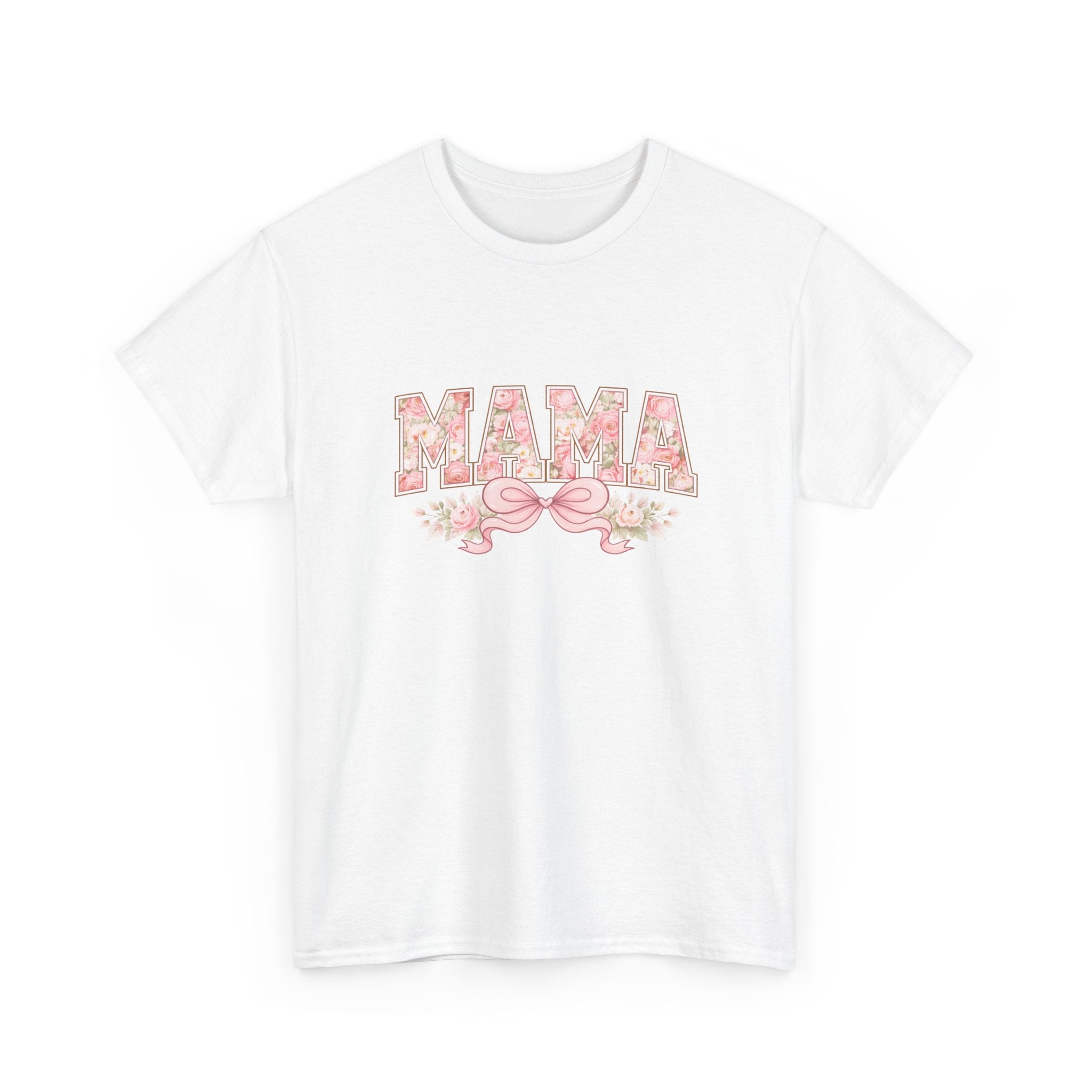 Mama Floral T‑Shirt – Pink Flower Mom Tee (Mother’s Day Gift)