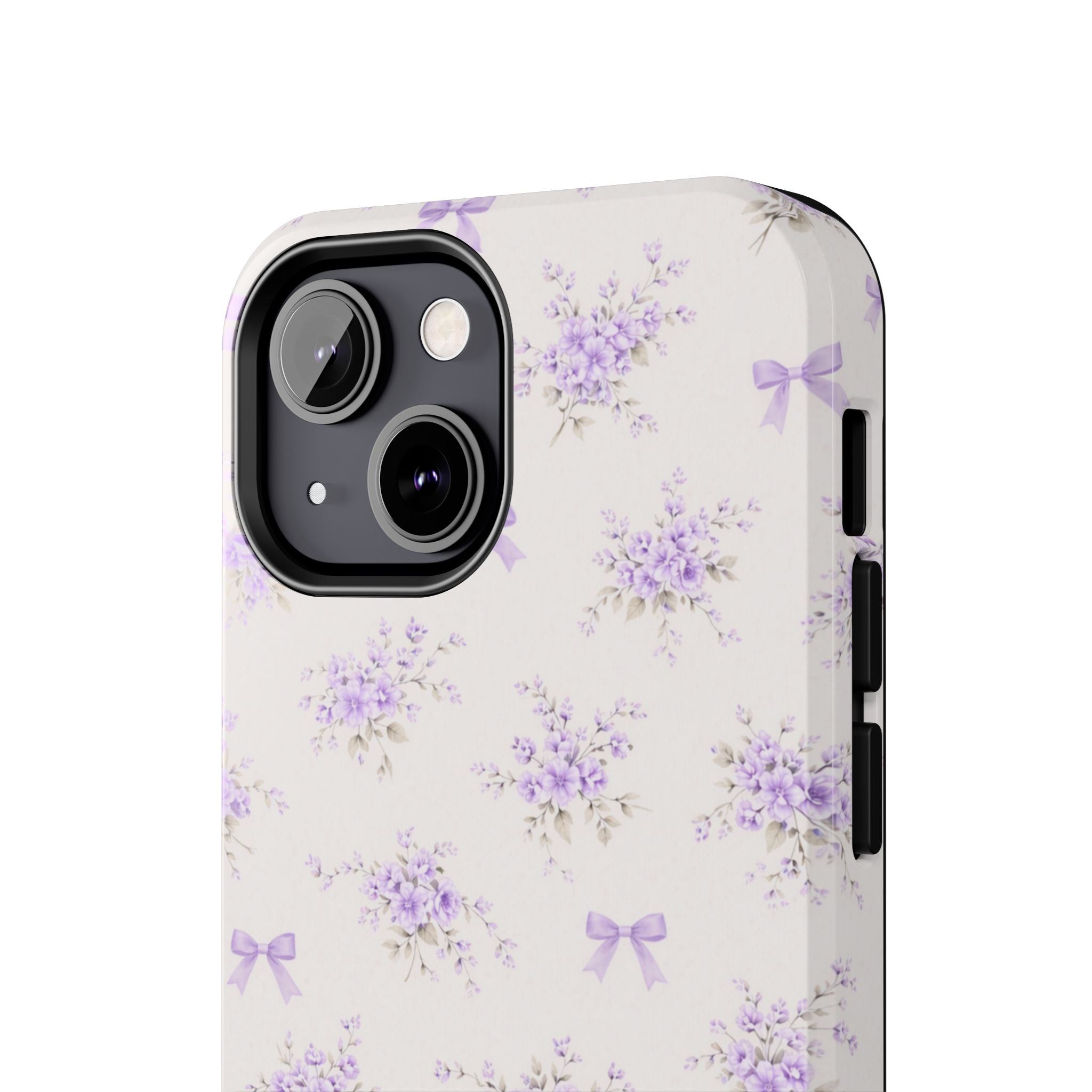 Lavender Floral Bouquet iPhone Case | Tough Phone Case