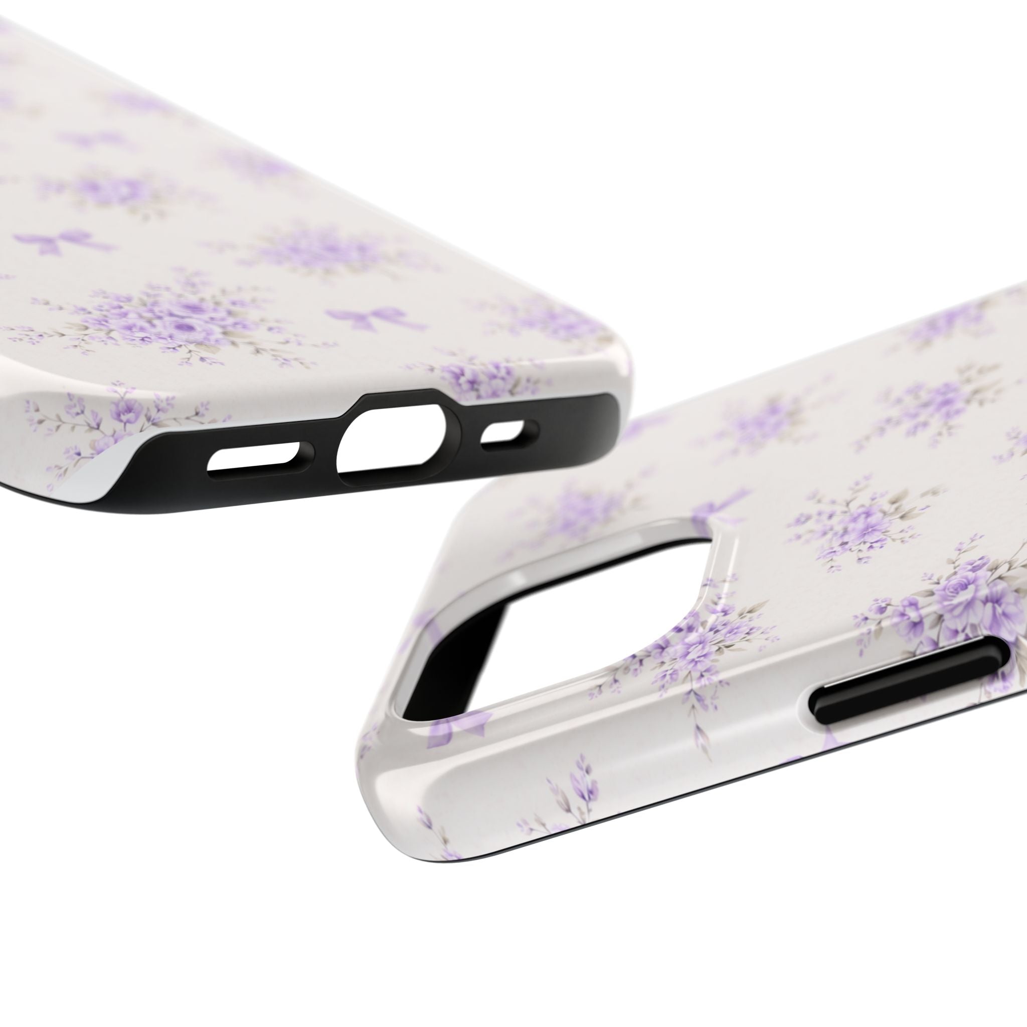 Lavender Floral Bouquet iPhone Case | Tough Phone Case