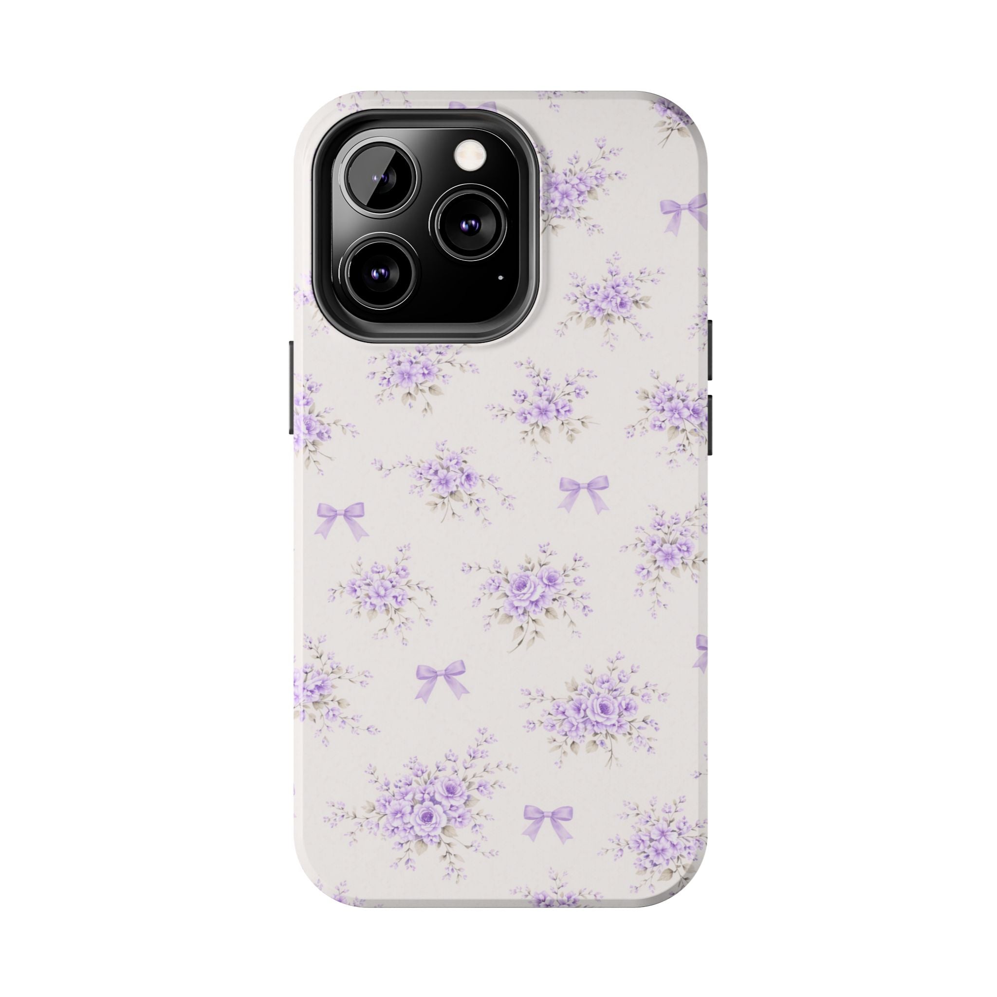 Lavender Floral Bouquet iPhone Case | Tough Phone Case
