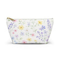 Pastel Wildflower Print Accessory Pouch