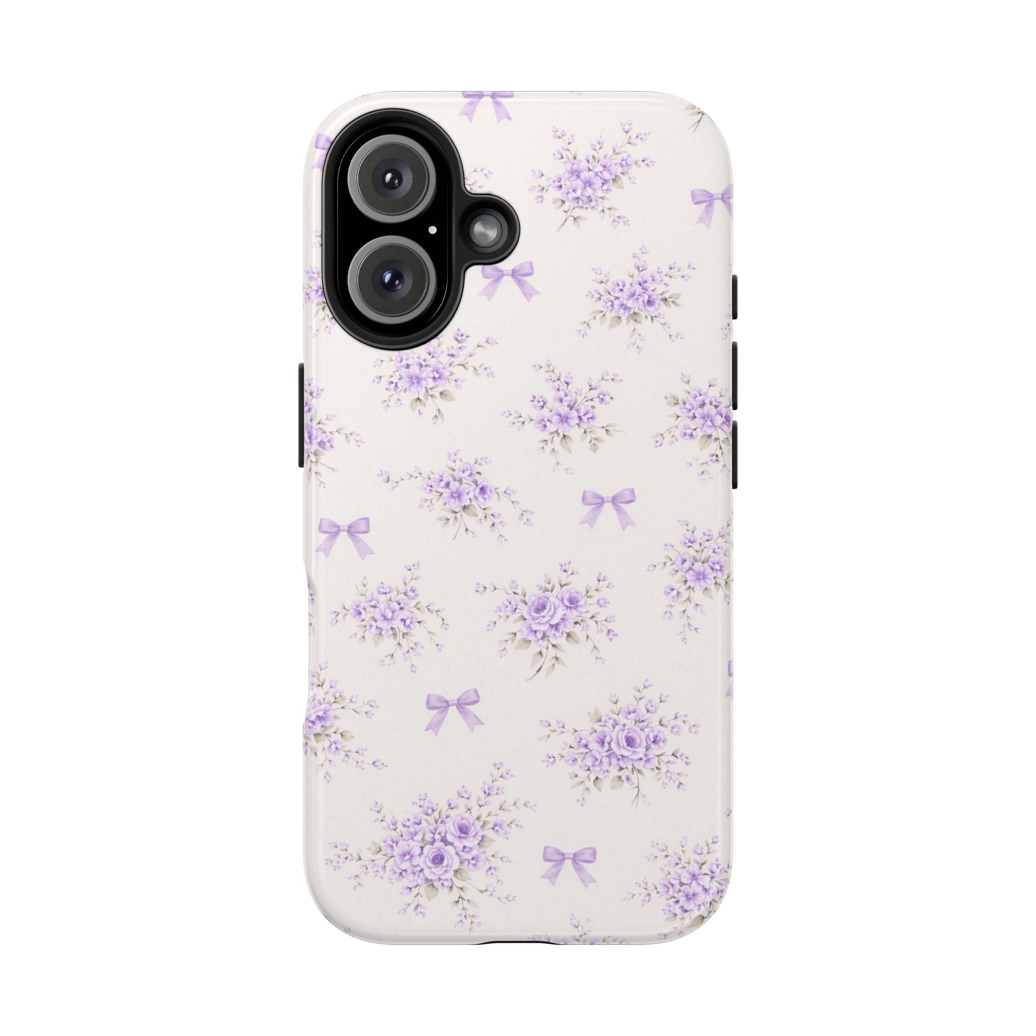Lavender Floral Bouquet iPhone Case | Tough Phone Case