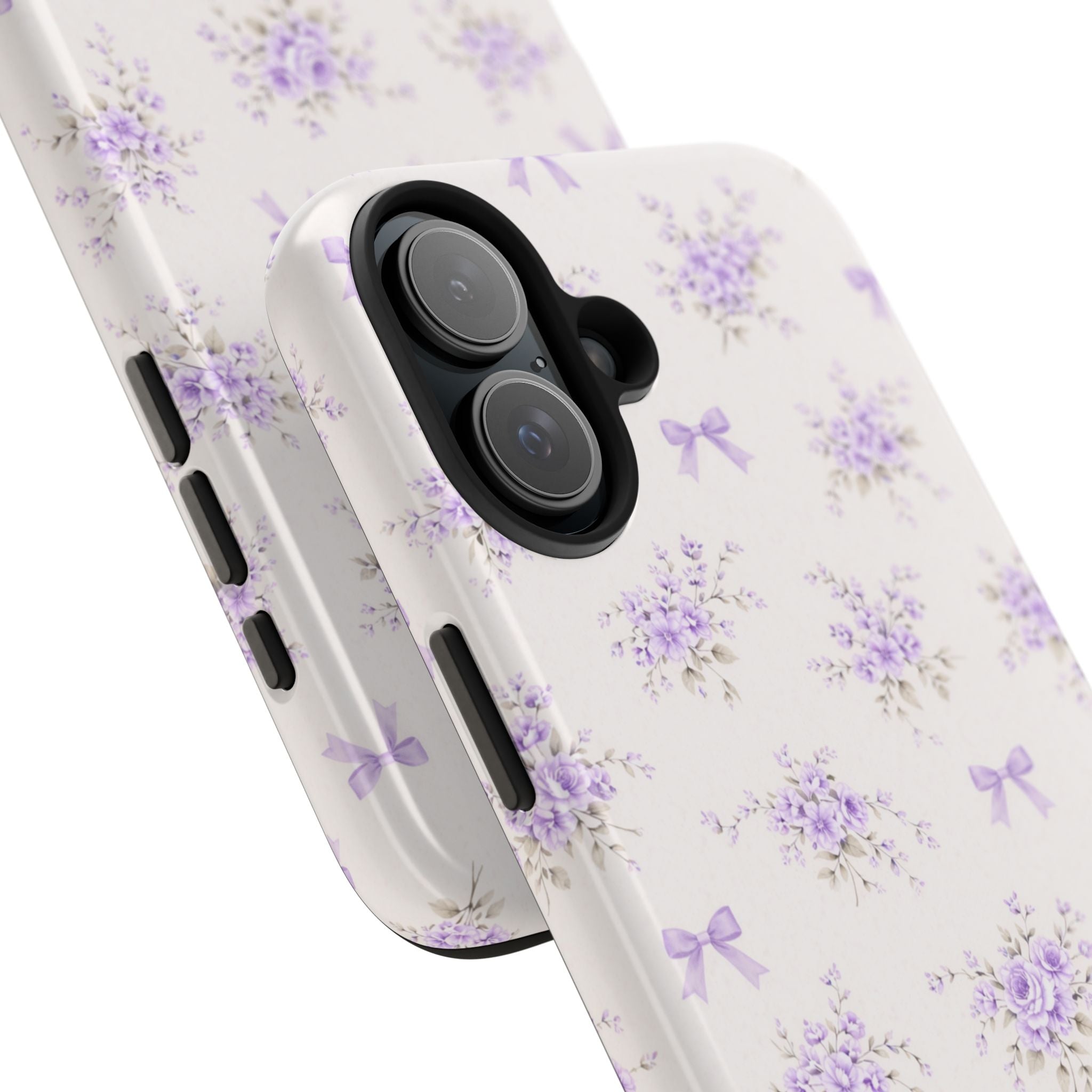 Lavender Floral Bouquet iPhone Case | Tough Phone Case