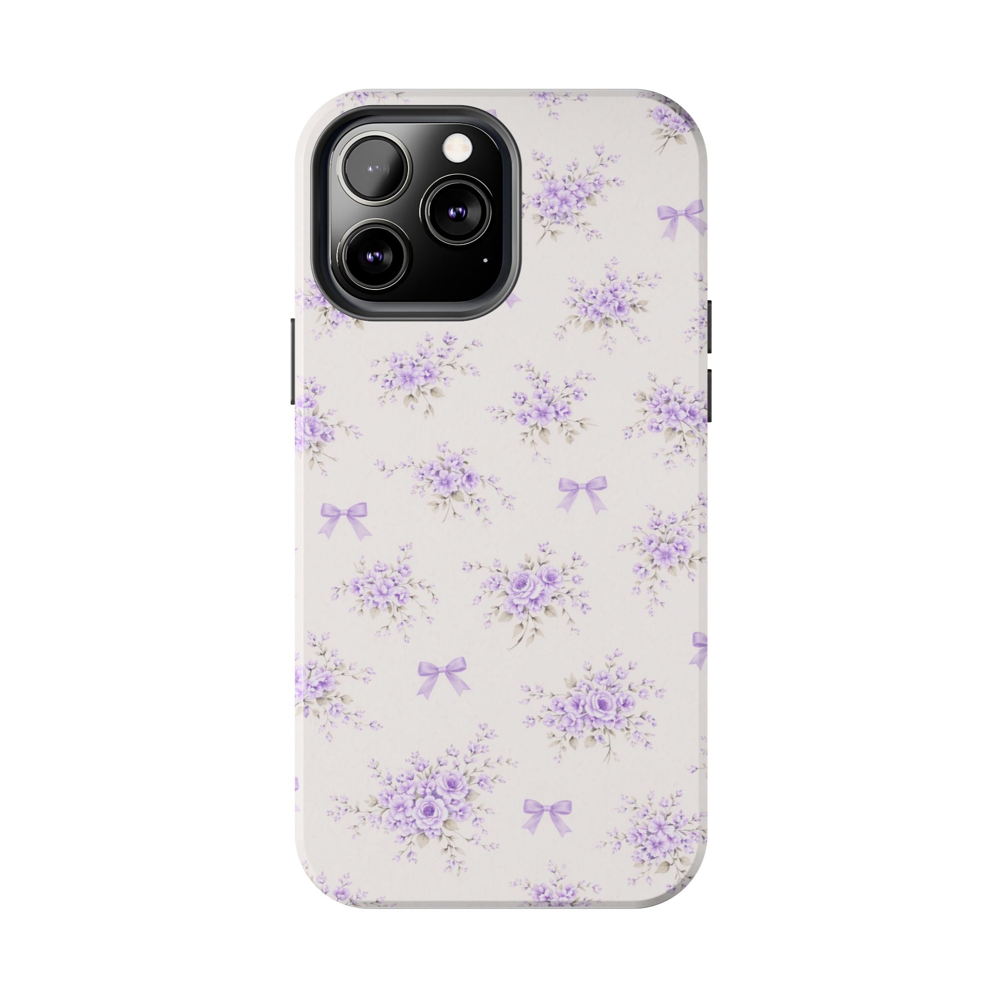 Lavender Floral Bouquet iPhone Case | Tough Phone Case