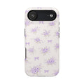 Lavender Bouquet Pattern iPhone Case | Magnetic Impact-Resistant Case