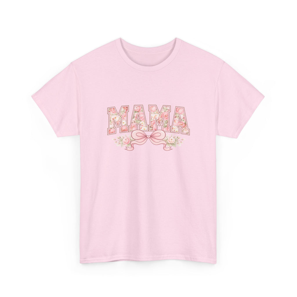 Mama Floral T‑Shirt – Pink Flower Mom Tee (Mother’s Day Gift)