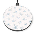 Blue Watercolor Floral Wireless Charger