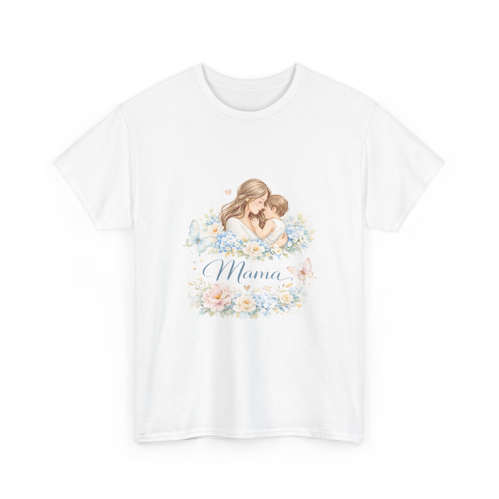 Mama Floral Mother & Child Tee – Mother's Day Gift T-Shirt