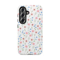 Wildflower Meadow Tough Samsung Case – Pastel Floral Protective Phone Cover