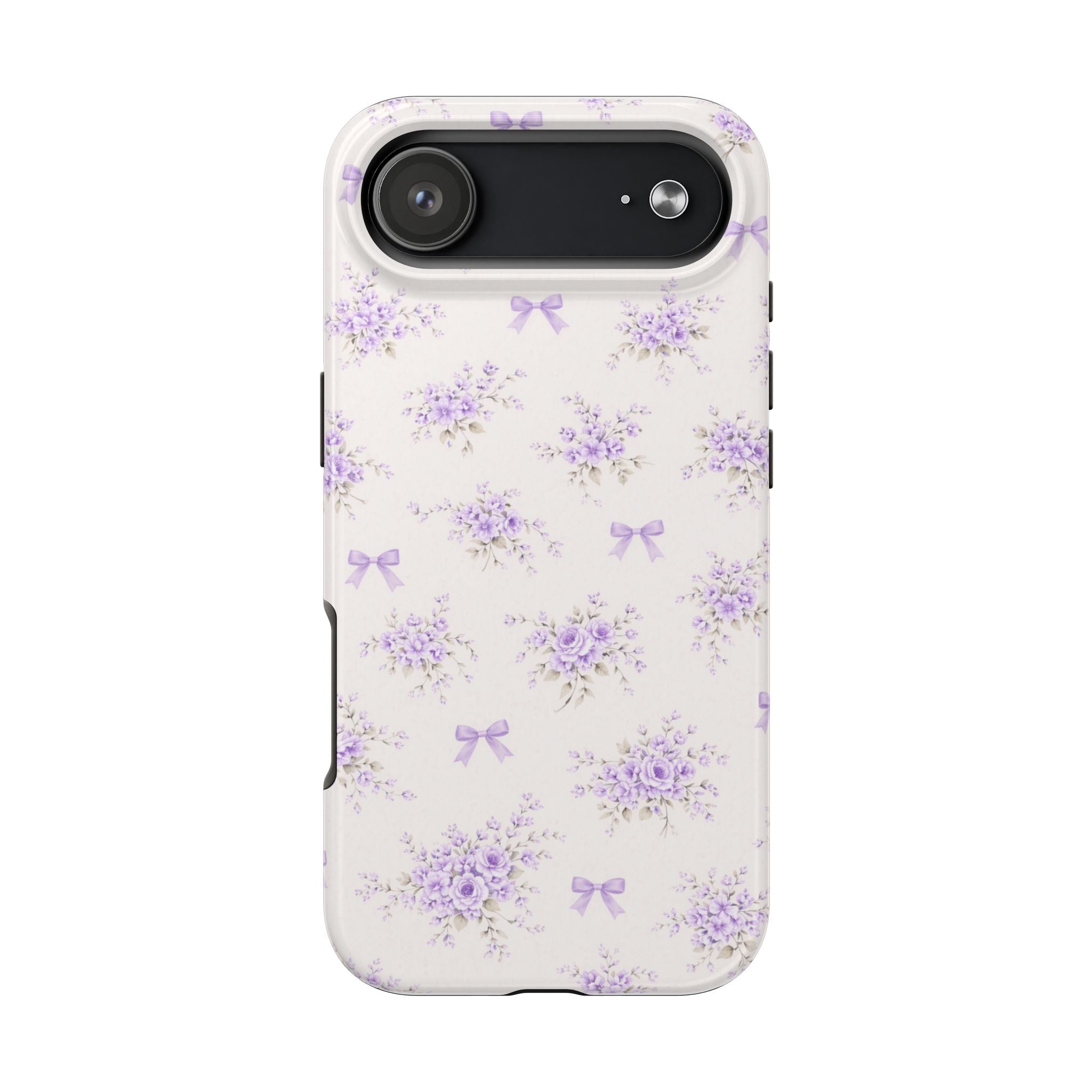 Lavender Floral Bouquet iPhone Case | Tough Phone Case