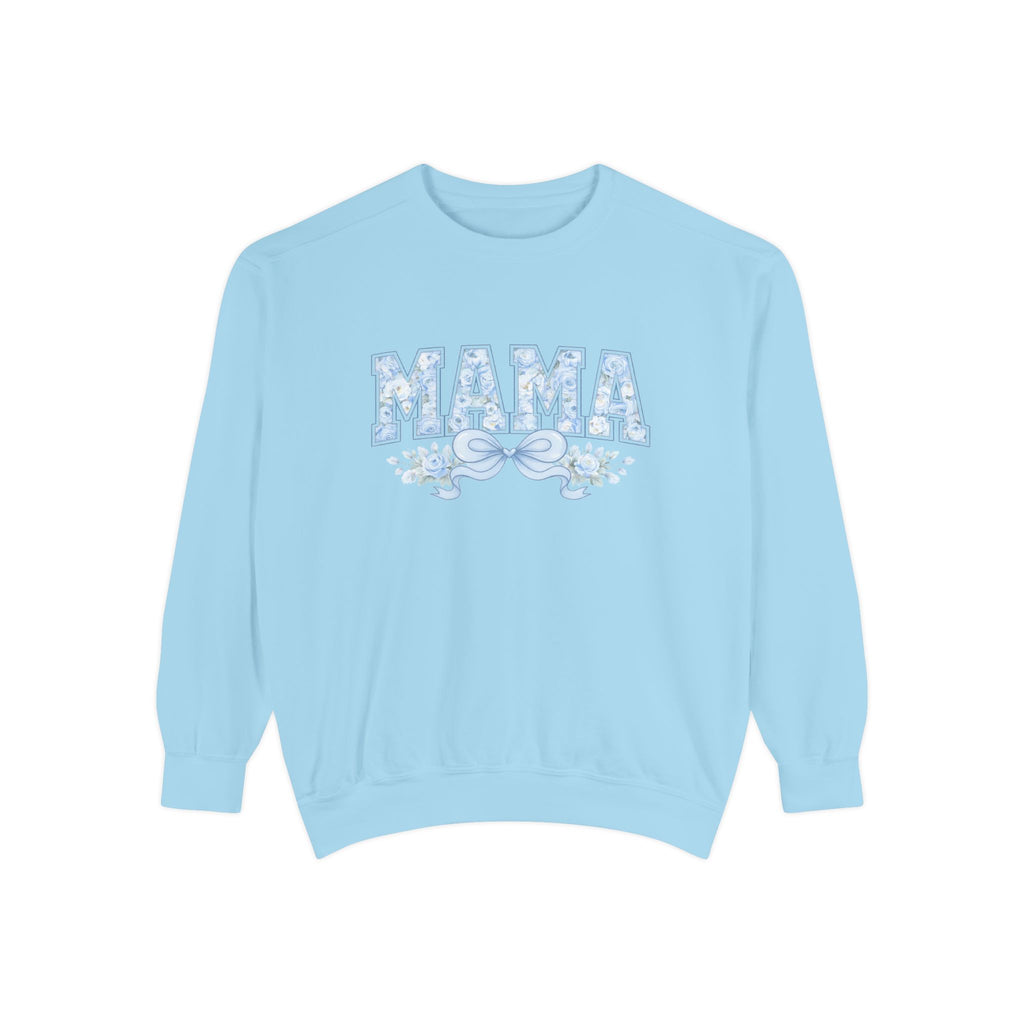 Mama Floral Script Sweatshirt — Cozy Mother's Day Gift