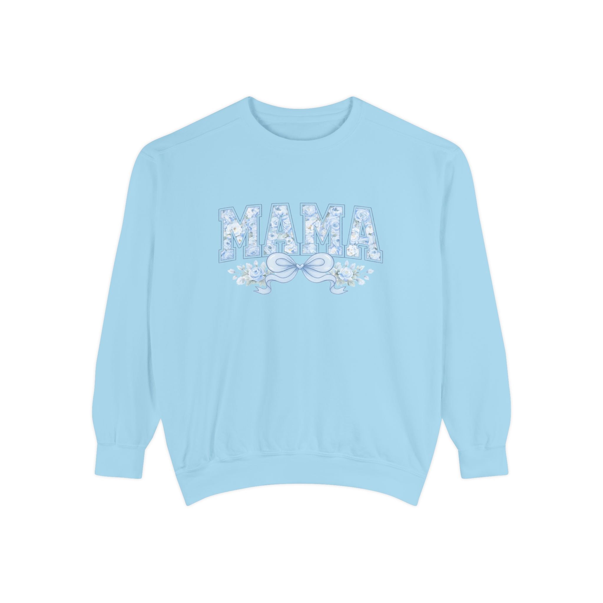 Mama Floral Script Sweatshirt — Cozy Mother's Day Gift