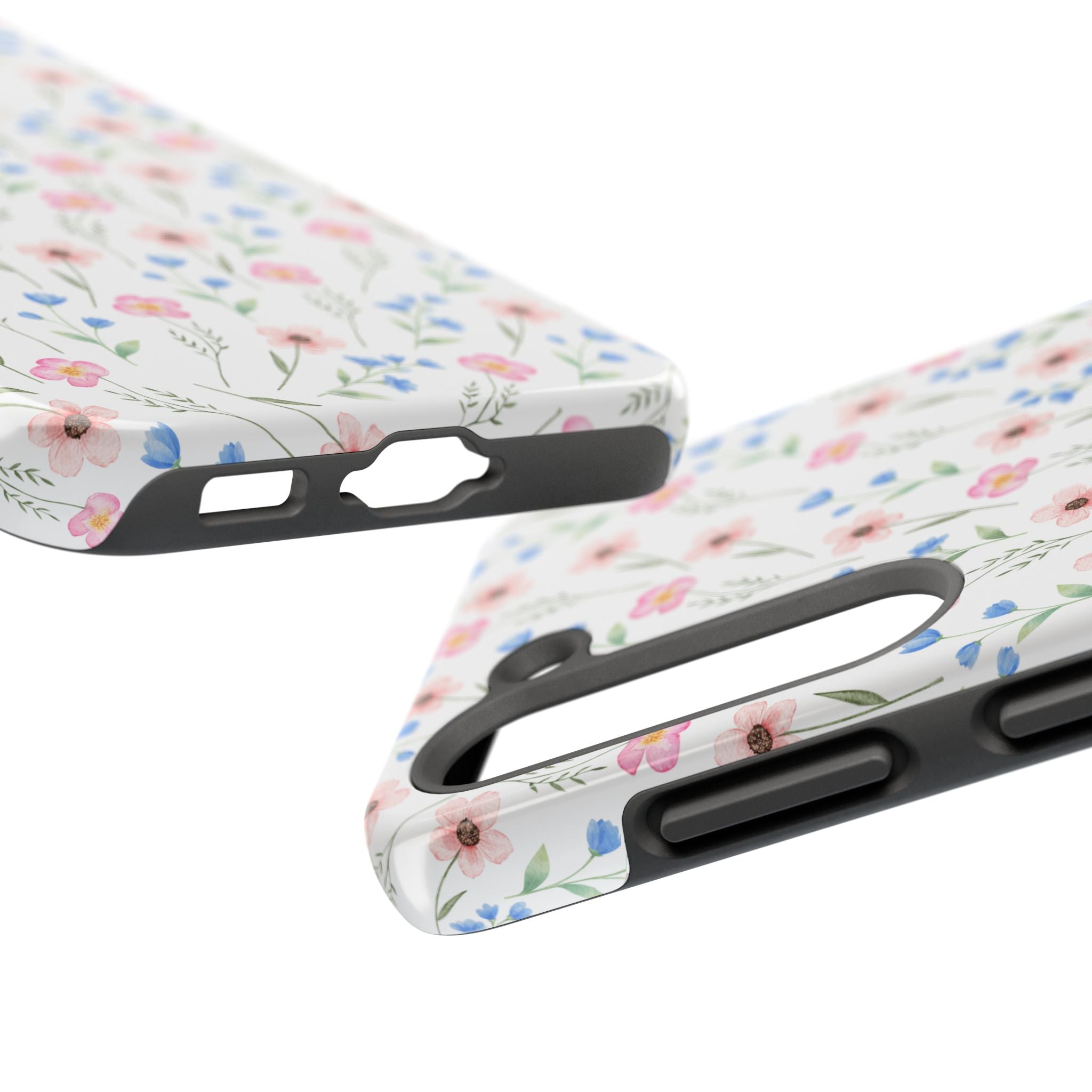Wildflower Meadow Tough Samsung Case – Pastel Floral Protective Phone Cover
