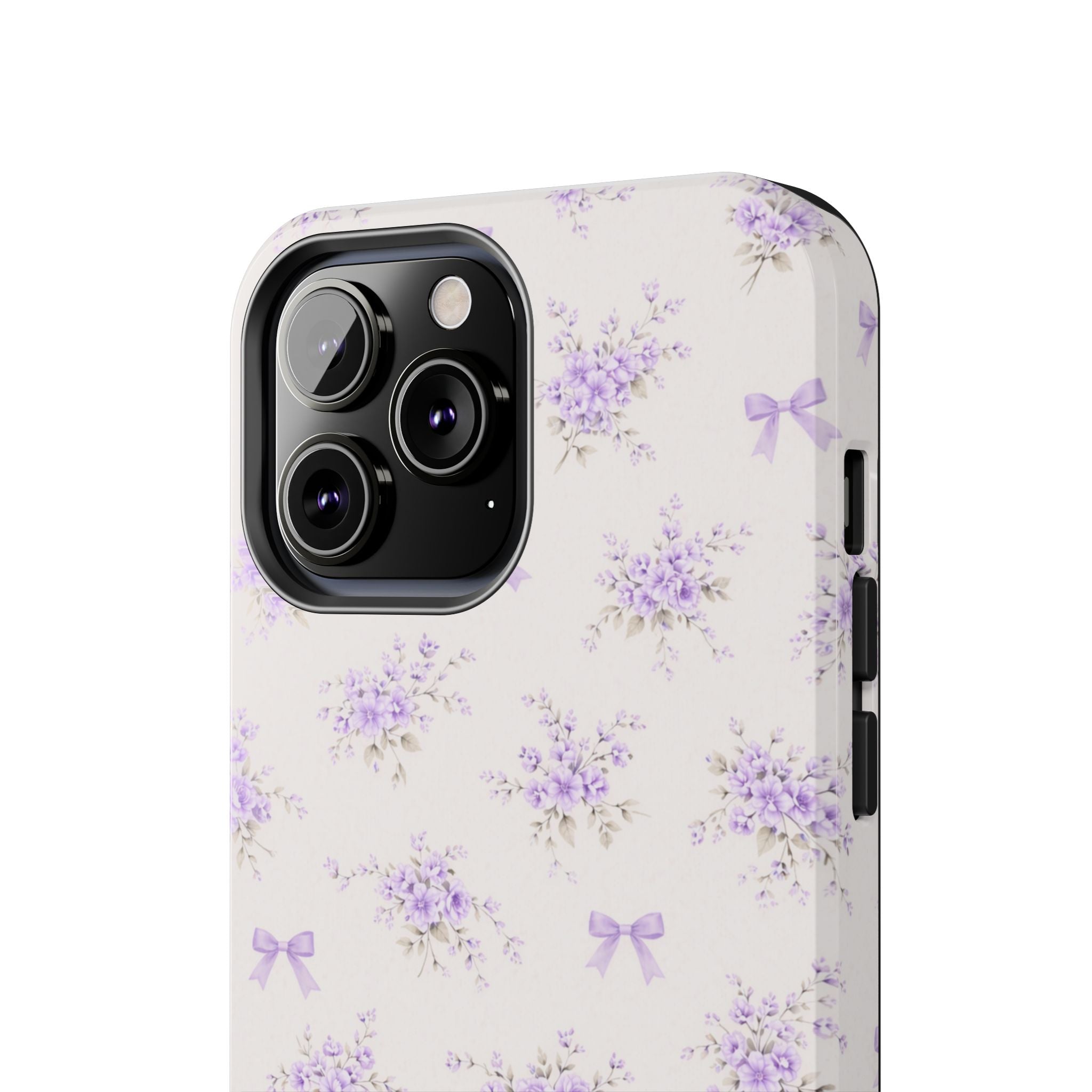 Lavender Floral Bouquet iPhone Case | Tough Phone Case