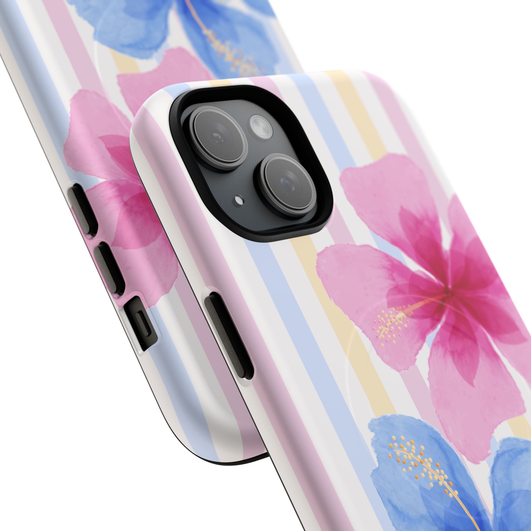 Floral Hibiscus iPhone Case – MagSafe Compatible
