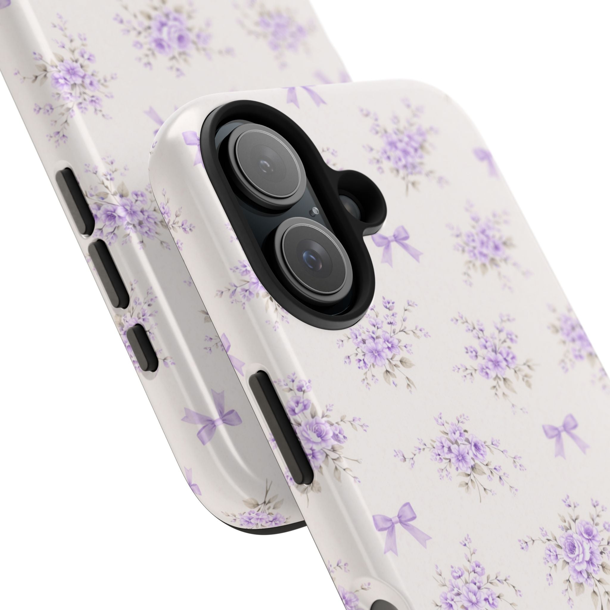 Lavender Floral Bouquet iPhone Case | Tough Phone Case
