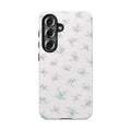 Blue Baby Breath Floral Phone Case  Samsung Galaxy| Tough Phone Cases