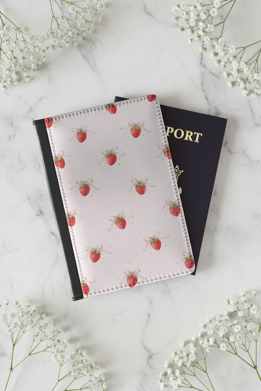 Strawberry Fields Passport Cover